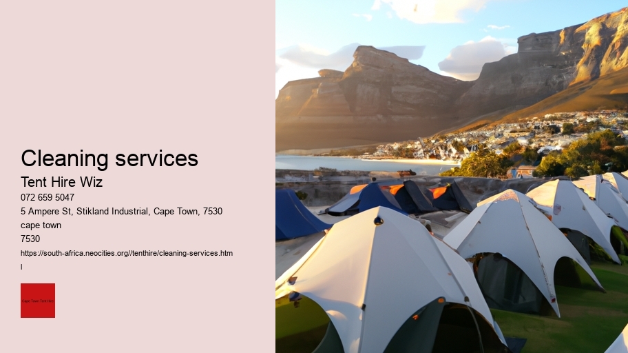 Cleaning services